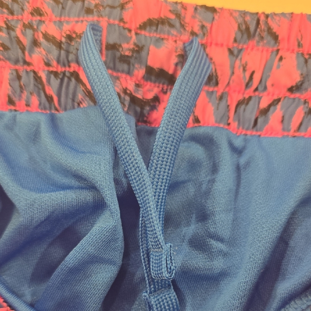 Nike Kids's Athletic Shorts in Pink and Blue Size Large Nwt - Picture 6 of 6